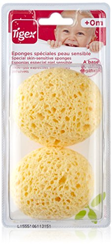 Tigex 80601251 2 Spugne Vegetali Ipoallergeniche - Ilgrandebazar