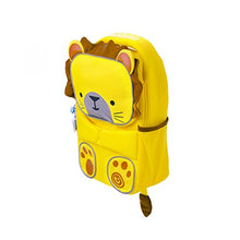 Carica l'immagine nel visualizzatore di Gallery, Trunki Zainetto di alta visibilità per bambini - Leeroy Il Leone (Giallo)