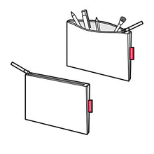 Carica l&#39;immagine nel visualizzatore di Gallery, Reisenthel case 1 Nero, Multicolore Poliestere astuccio make-up e Pois