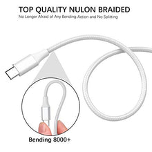 Carica l'immagine nel visualizzatore di Gallery, Cavo USB C 2Pezzi 2M Tipo C Nylon Intrecciato Carica...