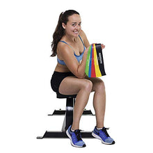 Carica l&#39;immagine nel visualizzatore di Gallery, Fasce Elastiche di Resistenza / Bande Fitness Nero, rosso, giallo, blu, verde