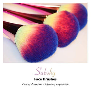 Subsky pennello professionale per make up,ideale fard e cipria,forma B