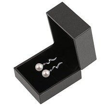 Carica l&#39;immagine nel visualizzatore di Gallery, Orecchini con Perle D’acqua Dolce D.Perlla donna in Bianco Perla2