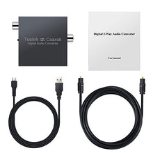 Carica l&#39;immagine nel visualizzatore di Gallery, PROZOR Convertitore Bidirezionale da Digitale Coassiale a SPDIF Toslink...