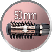 Carica l&#39;immagine nel visualizzatore di Gallery, Remington Spazzola Rotante per Capelli, Asciugacapelli, 1000 W, Setole Morbide (40/50 mm), 2 Velocità e Temp, Rivestimento in Ceramica con Cheratina e Olio di Mandorle, Keratin Protect AS8811