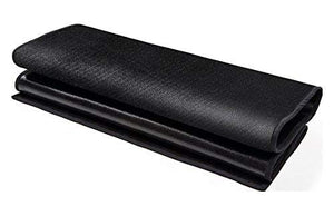 Masso 231480 - Tappeto ignifugo, 100 x 150 cm, colore nero 100 x 150 Nero - Ilgrandebazar