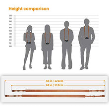 Carica l&#39;immagine nel visualizzatore di Gallery, TARION TNS-L2 Cinturino in Pelle per Fotocamera Tracolla pelle per...