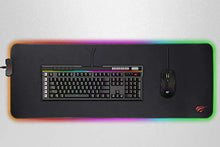 Carica l'immagine nel visualizzatore di Gallery, havit Tappetino Mouse Gaming XXL RGB Mousepad 800 * 300 * XXL(800x300x4mm)
