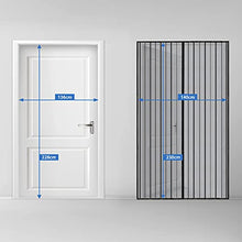 Carica l'immagine nel visualizzatore di Gallery, Sekey 140x230 cm Zanzariera Magnetica per Porta, anti Insetti, per Legno, Ferro, Porte in Alluminio, Facile da Installare, Non è Necessario Praticare Fori, Apertura e Chiusura Silenziosa, Nero