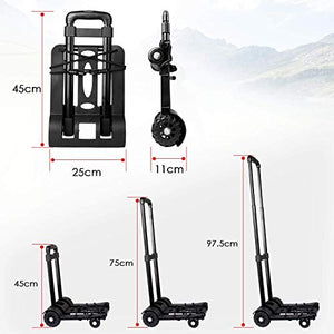 Amzdeal Carrello a Mano Pieghevole Portapacchi per il Trasporto... - Ilgrandebazar