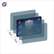Carica l'immagine nel visualizzatore di Gallery, Carta di Blocco con Avanzato Sistema di Protezione RFID &amp; NFC - Proteggi Carte di Credito Contactless - Versatile, Sottile e Leggera. (2x New OrbityCard + Gift)