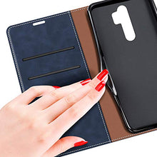 Carica l&#39;immagine nel visualizzatore di Gallery, MOBESV Custodia Xiaomi Redmi Note 8 PRO, Cover a Libro Blu/Aqua - Ilgrandebazar