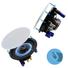 Carica l'immagine nel visualizzatore di Gallery, COPPIA CASSE ALTOPARLANTI DIFFUSORE AUDIO BLUETOOTH SOFFITTO INCASSO 160W - Ilgrandebazar
