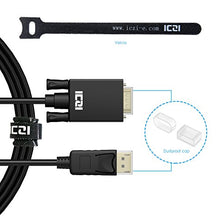 Carica l'immagine nel visualizzatore di Gallery, ICZI Cavo DisplayPort a VGA 1 m, Adattatore DP Maschio a Maschio, 1 metro - Ilgrandebazar