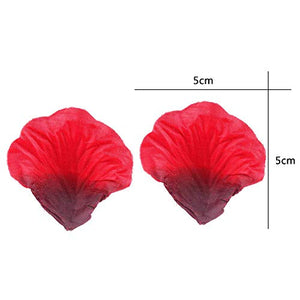 ASANMU 3000 Pezzi Petali di Rosa Rossa, Fiori Finti, Rosso - Ilgrandebazar