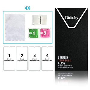 Didisky Pellicola Protettiva in Vetro Temperato per Samsung Trasparente - Ilgrandebazar