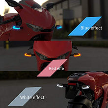 Carica l&#39;immagine nel visualizzatore di Gallery, FEZZ Frecce LED Moto Universali Indicatori Di Direzione ambra+bianco - Ilgrandebazar