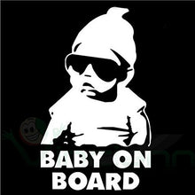 Carica l&#39;immagine nel visualizzatore di Gallery, Adesivo sticker Baby on Board bambino bimbo a bordo decalcomania auto tuning... - Ilgrandebazar