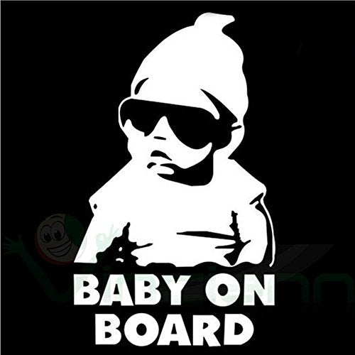 Adesivo sticker Baby on Board bambino bimbo a bordo decalcomania