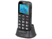 Carica l&#39;immagine nel visualizzatore di Gallery, Trevi SICURO 10 Telefono Cellulare per Anziani con Tasti Grandi, Nero - Ilgrandebazar
