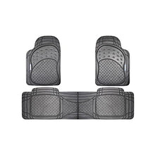 Carica l'immagine nel visualizzatore di Gallery, Goodyear GOD9023 1 Set di tappetini in Gomma 3 Pezzi con Ponte ritagliabile... - Ilgrandebazar