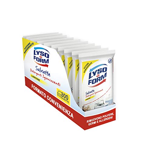 Lysoform Salviette Igienizzanti per Superfici alla fragranza di Limone,... - Ilgrandebazar