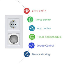 Carica l&#39;immagine nel visualizzatore di Gallery, Presa Intelligente Wifi, Avatar Controls Wifi Spina Smart 2 Pack
