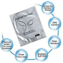 Carica l&#39;immagine nel visualizzatore di Gallery, Locisne Eye Gel Pads- 100 paia di ciglia estensioni lint free