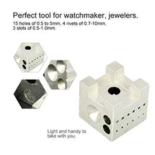 Carica l'immagine nel visualizzatore di Gallery, Dilwe Orologio Strumento di Riparazione, Orologi Base Dapping Block in... - Ilgrandebazar