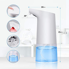Carica l'immagine nel visualizzatore di Gallery, Tesoky Dispenser Sapone Automatico 350ml/12oz, Gel Disinfettante...