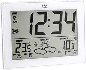 TFA Dostmann 35.1125.02 Metro Stazione Meteo Wireless, Bianco - Ilgrandebazar