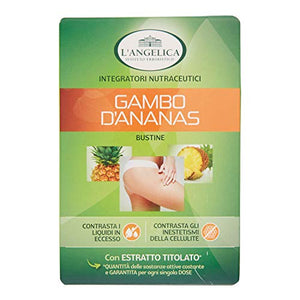 L'Angelica Bustine Gambo D'Ananas, Pacco da 12 bustine