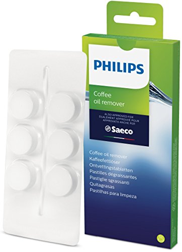 Philips Accessori Caffè CA6704/10 Pastiglie rimuovi grassi, 6 pezzi
