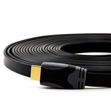 Carica l&#39;immagine nel visualizzatore di Gallery, CSL - Cavo HDMI Piatto da 10m Metri ultrapiatto High-End 1.4a con Ethernet...