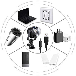 Anpro Luci Discoteca LED, USB Alimentata Palla da con 4M Cavo e... - Ilgrandebazar