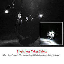 Carica l&#39;immagine nel visualizzatore di Gallery, Faretti LED Moto Supplementari (2 pezzi)+Griglie fendinebbia+copertina+filo - Ilgrandebazar