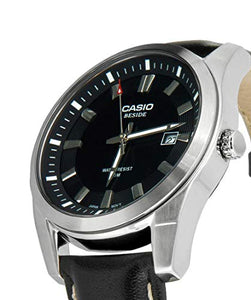Casio Orologio Analogueico Quarzo Donna con Cinturino in Pelle BEM-116L-1AVEF - Ilgrandebazar