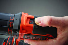 Carica l&#39;immagine nel visualizzatore di Gallery, BLACK &amp; DECKER Black + Decker bdchd18s32-QW Trapano a percussione Senza Fili... - Ilgrandebazar