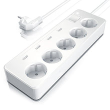 Carica l&#39;immagine nel visualizzatore di Gallery, Bearware - Multipresa elettrica a 5 Vie con 4 x USB 6.0A 30 Watt - 5 Prese - Ilgrandebazar