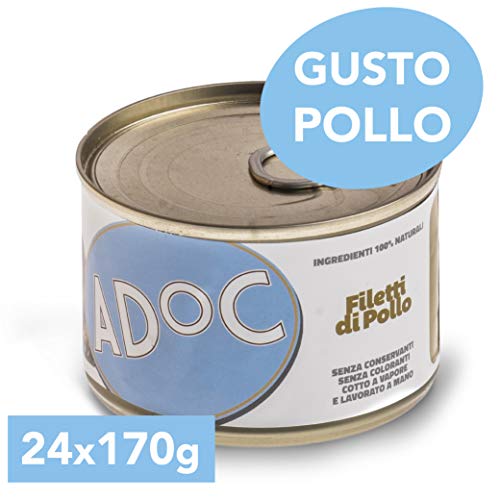 Adoc Day By Day Wild, Alimento Umido Completo Per Cani Adulti, Bocconcini Con Selvaggina Ed Erbe Di Montagna, 24 Buste Da 100 G, Ingredienti Naturali, Senza Coloranti E Conservanti - copertina
