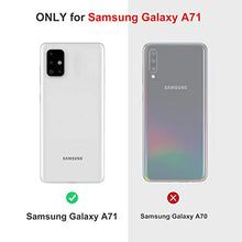 Carica l&#39;immagine nel visualizzatore di Gallery, iBetter per Samsung Galaxy A71 Cover, Ultra Sottile di Gomma, Custodia Nero - Ilgrandebazar