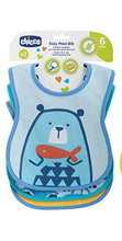Carica l'immagine nel visualizzatore di Gallery, Chicco 00016301200000 Bavaglini Pappa 6M+, Assortiti Confezione da 3, Blu