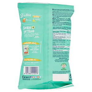 Si con Riso - Patatine di Gusto Formaggio - Snack Senza Lattosio, Senza...
