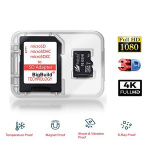 BigBuild Technology - Scheda di memoria ultra veloce 100 MB/s per 16gb