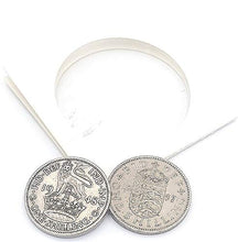Carica l&#39;immagine nel visualizzatore di Gallery, Confezione da due monete britanniche replica, una con scellino. Georgivs VI... - Ilgrandebazar