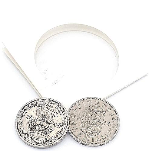 Confezione da due monete britanniche replica, una con scellino. Georgivs VI... - Ilgrandebazar
