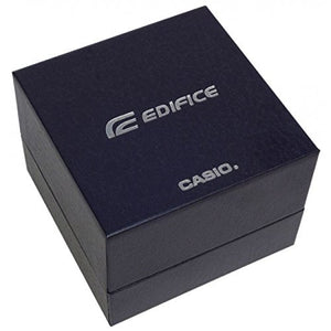 Casio EDIFICE Orologio, Robusta Cassa, 10 BAR, Nero, Uomo con Cinturino in... - Ilgrandebazar