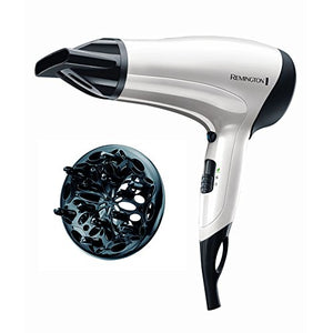 Remington D3015 Asciugacapelli Power Volume, 2000 W, Bianco