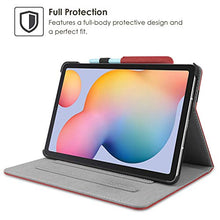 Carica l'immagine nel visualizzatore di Gallery, HoYiXi Custodia per Samsung Galaxy Tab S6 Lite 10.4 Pollici 2020 Ultra vino