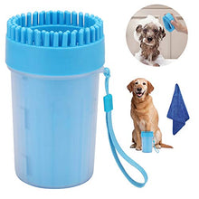 Carica l'immagine nel visualizzatore di Gallery, EKKONG Pulitore della Zampa del Cane, Pulizia Zampe per Cani Portatile, Blu